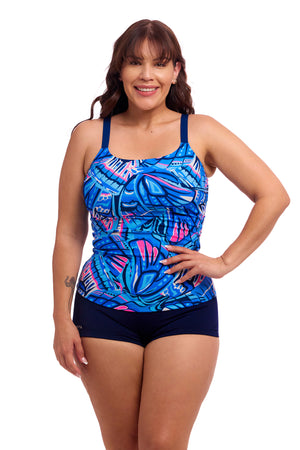 Funkita Ladies Form Scoop Neck Tankini Top Soaring Hi