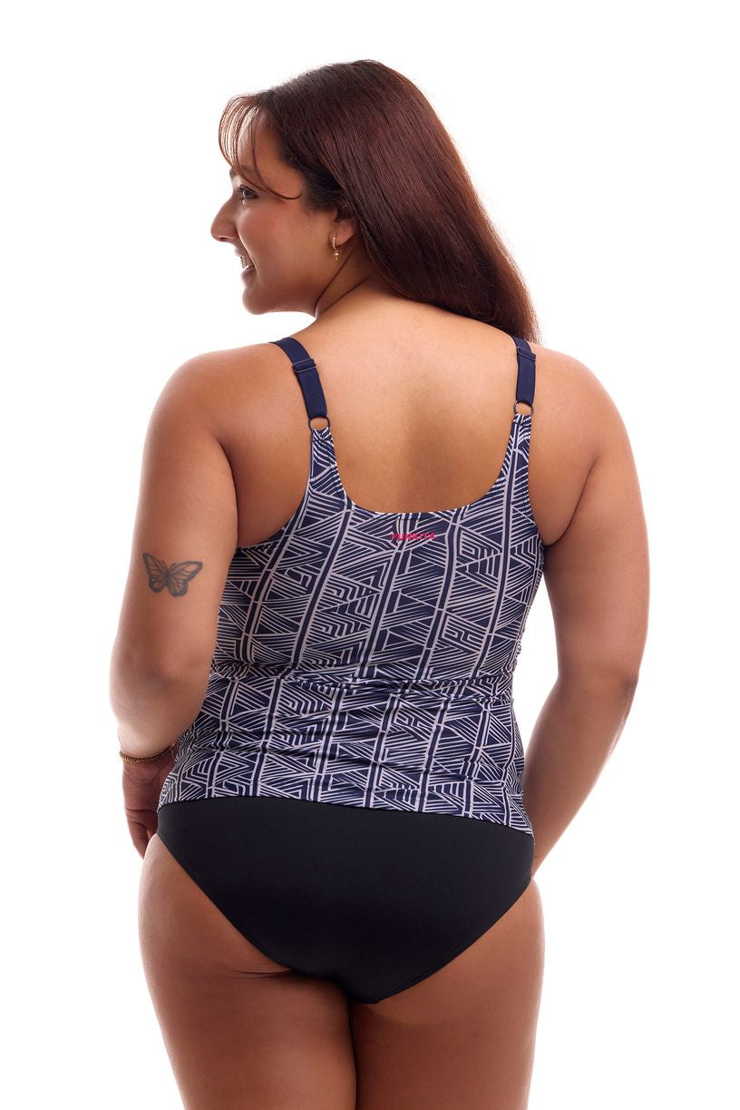 Funkita Ladies Scoop Neck Tankini Top - Stickler
