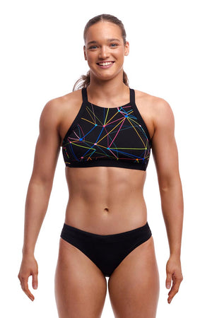 Funkita Ladies Hi Light Swim Top - Star Sign