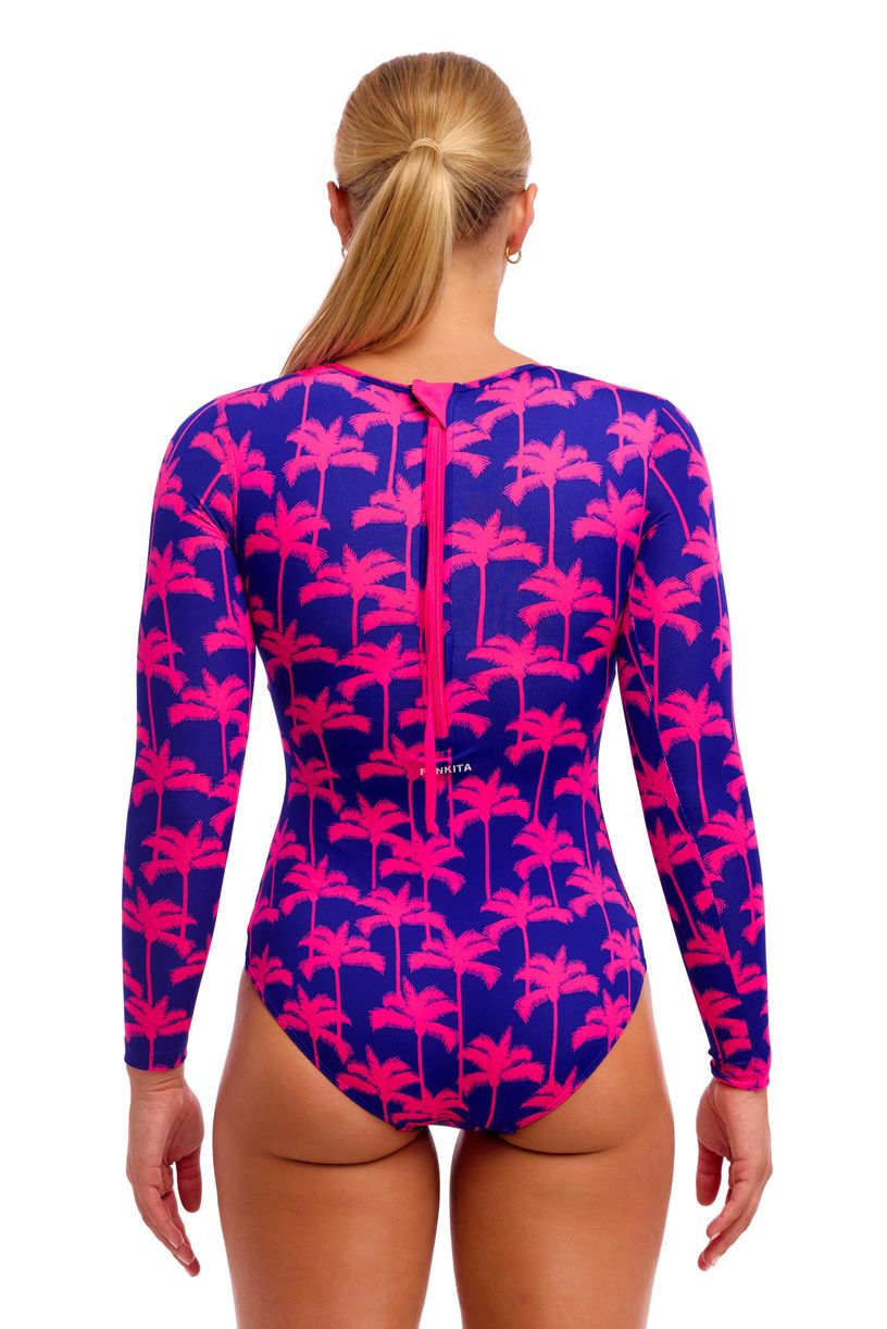 Funkita Ladies Love Cover One Piece - Pinky Palms