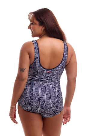 Funkita Ladies Zip Front One Piece - Stickler image 2