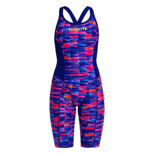 Funkita Girls Fast Training One Piece - Warped Waves