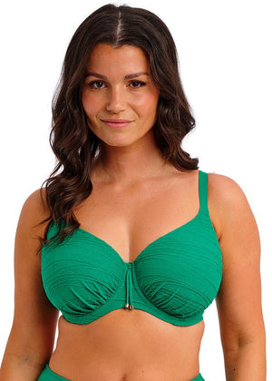 Fantasie UW Gathered Full Cup Bikini Top - Beach Waves