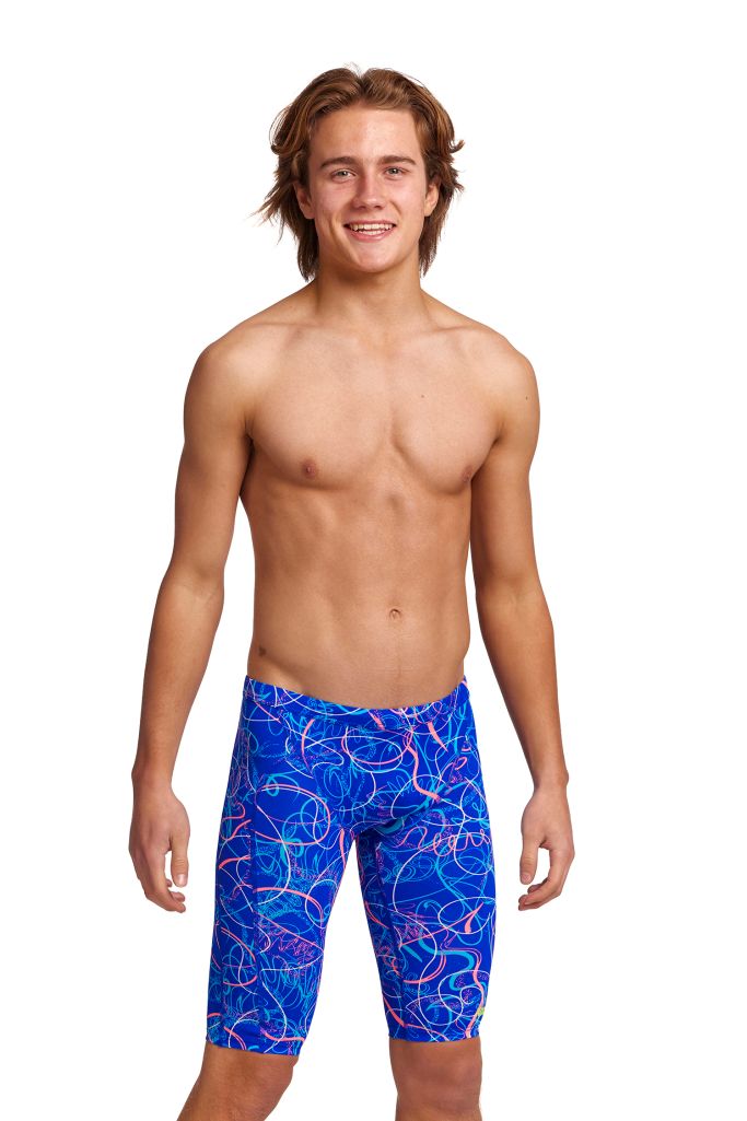 Funky Trunks Boys Training Jammers - Lashed