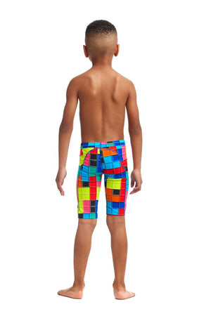Funky Trunks Toddler Boys Miniman Jammers - Blocked