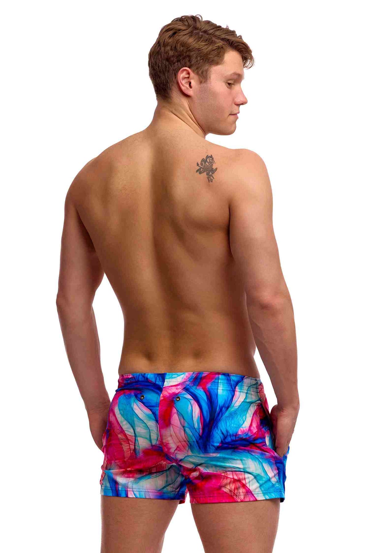 Funky Trunks Mens Shorty Shorts - Muscle Mad
