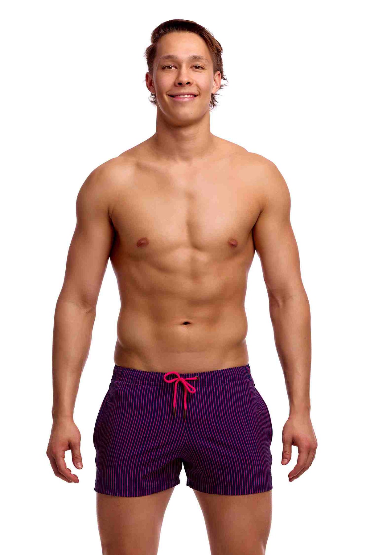 Funky Trunks Mens Shorty Shorts - Peach Tea