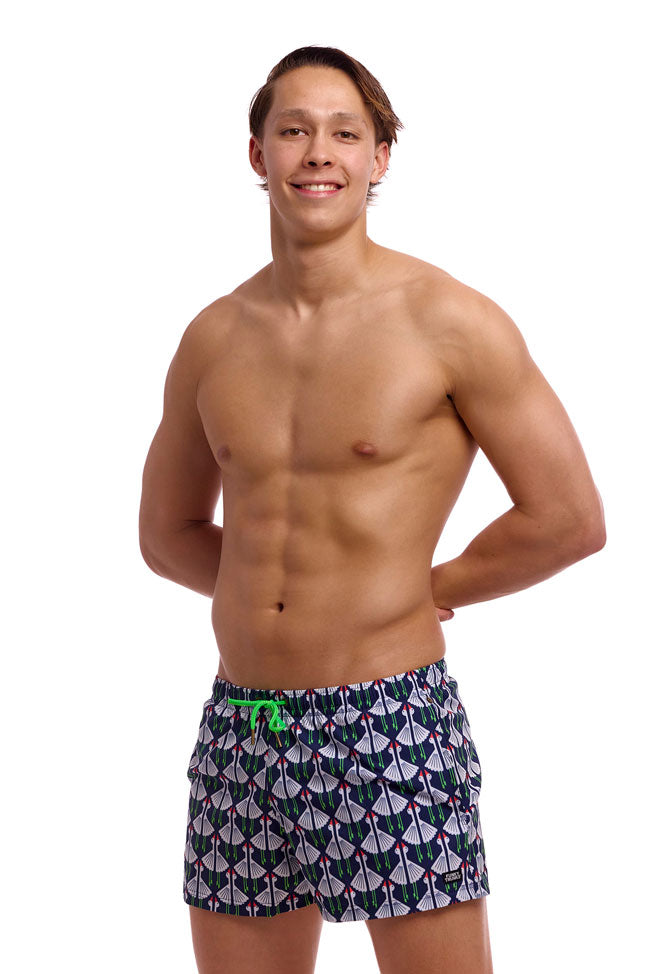 Funky Trunks Mens Shorty Shorts - Sitting Duck