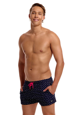 Funky Trunks Mens Shorty Shorts Short - Very Cross image 4