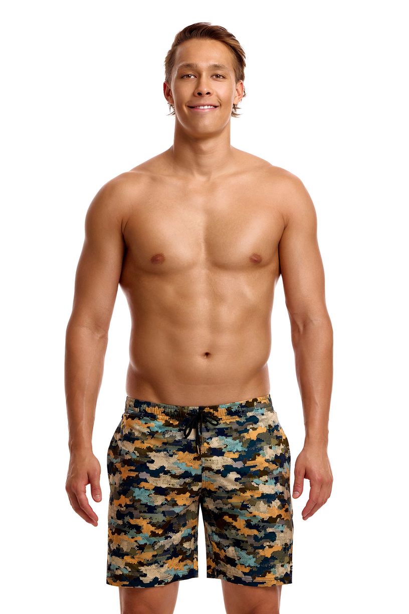 Funky Trunks Mens Long Johnny Short - Bilko Baby image 1