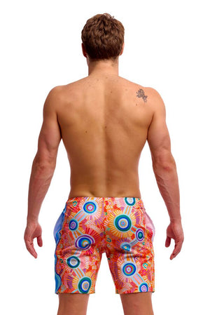 Funky Trunks Mens Long Johnny Short - Kulin Colour