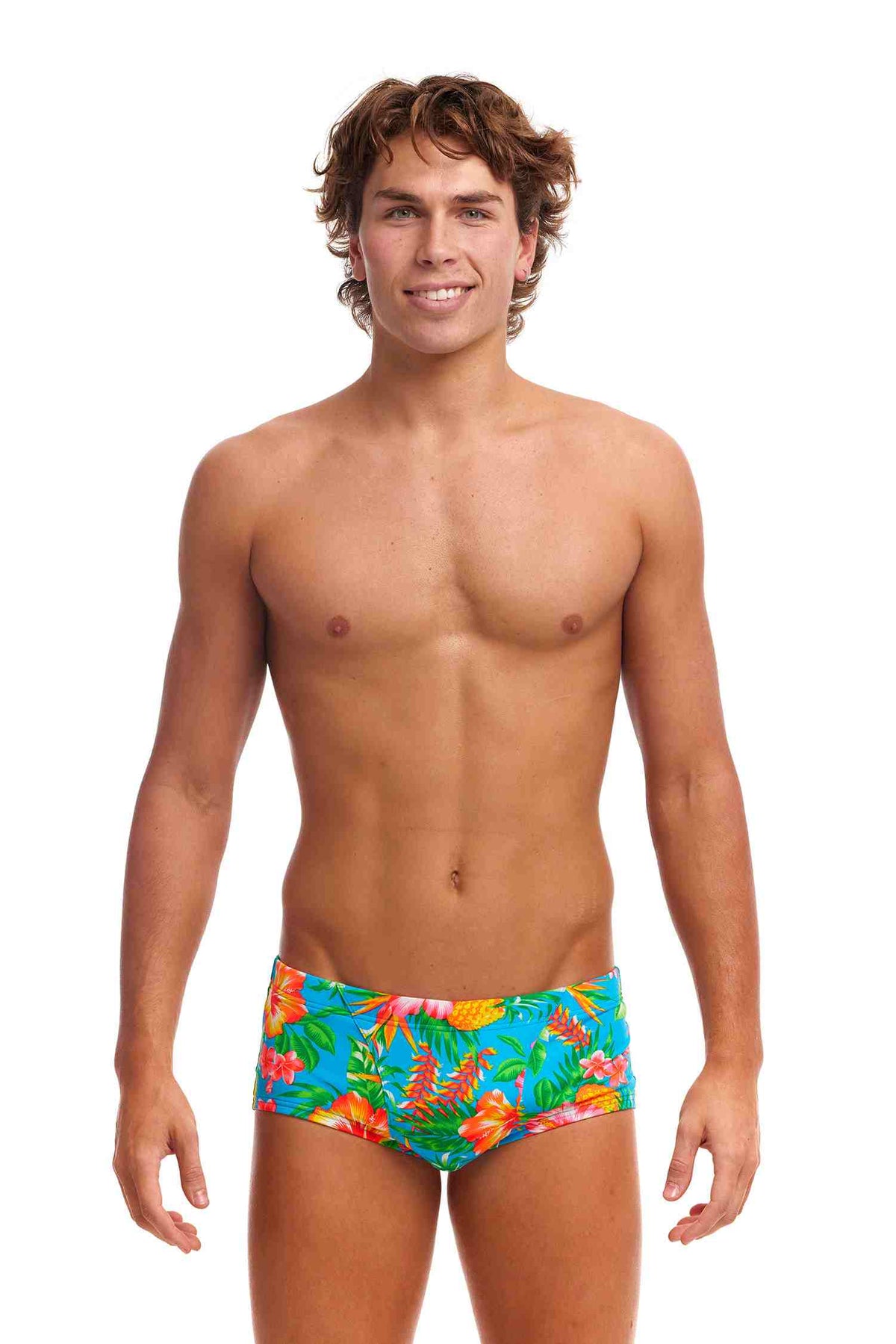 Funky Trunks Mens Classic Trunks - Blue Hawaii