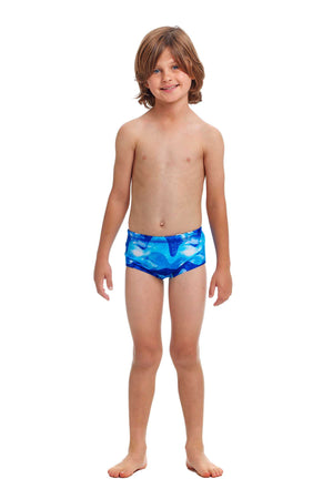Funky Trunks Toddler Boys Printed Trunks - Dive In