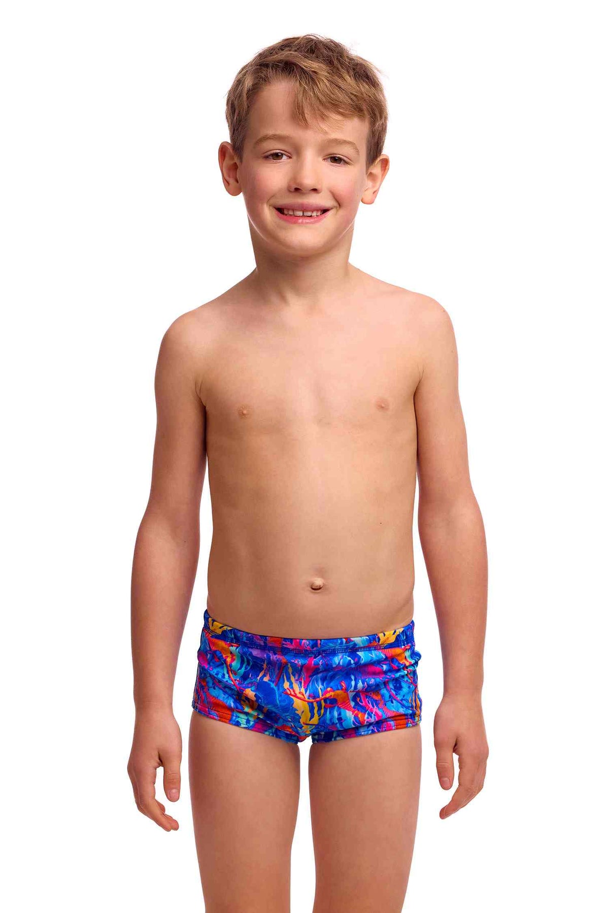 Funky Trunks Toddler Boys Printed Trunks - Dragons Den