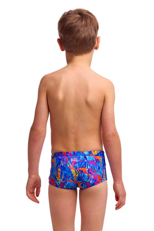 Funky Trunks Toddler Boys Printed Trunks - Dragons Den