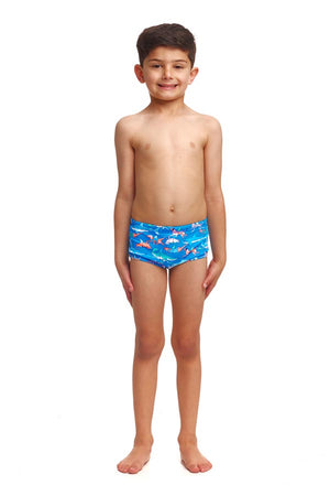 Funky Trunks Toddler Boys Trunks - Fin Swimming
