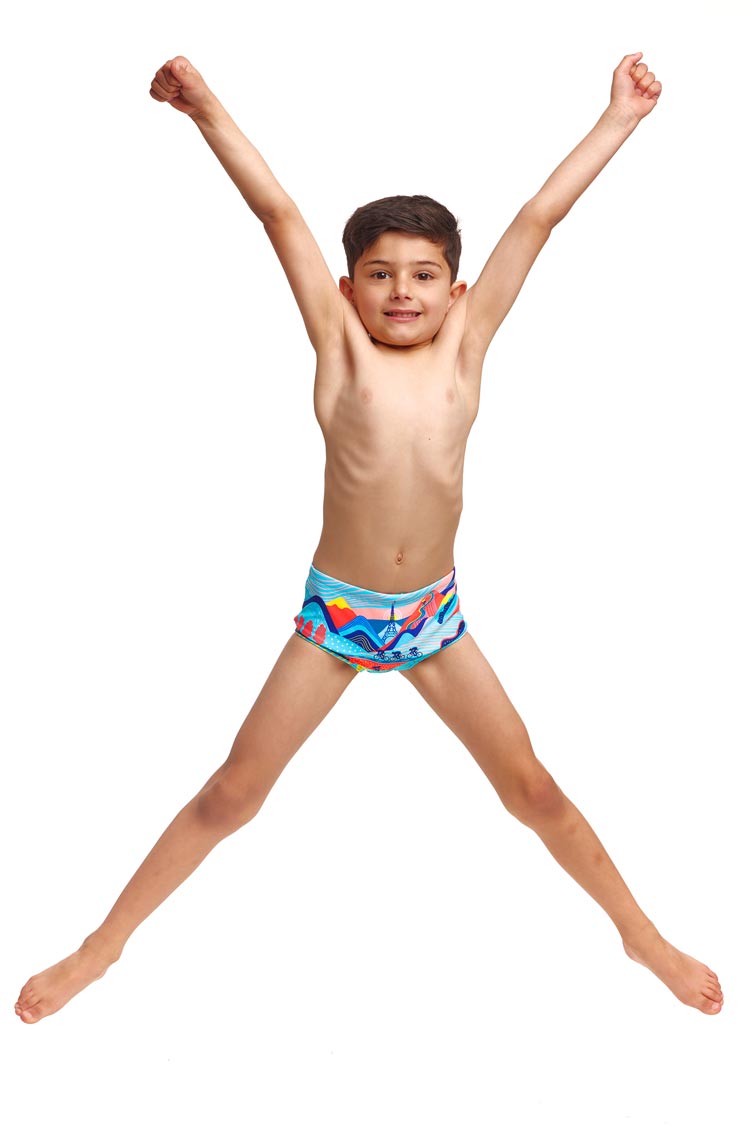 Funky Trunks Boys Trunks - Vive La Funky