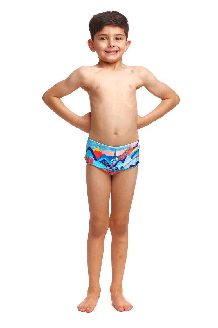 Funky Trunks Boys Trunks - Vive La Funky