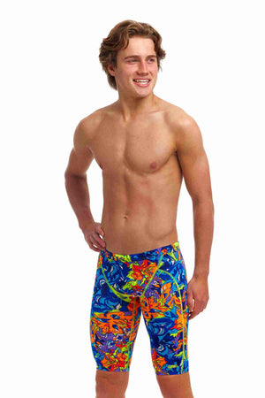 Funky Trunks Boys Training Jammers - Mixed Mess