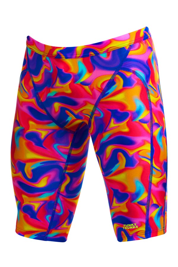 Funky Trunks Toddler Boys Training Jammers - Summer Swirl