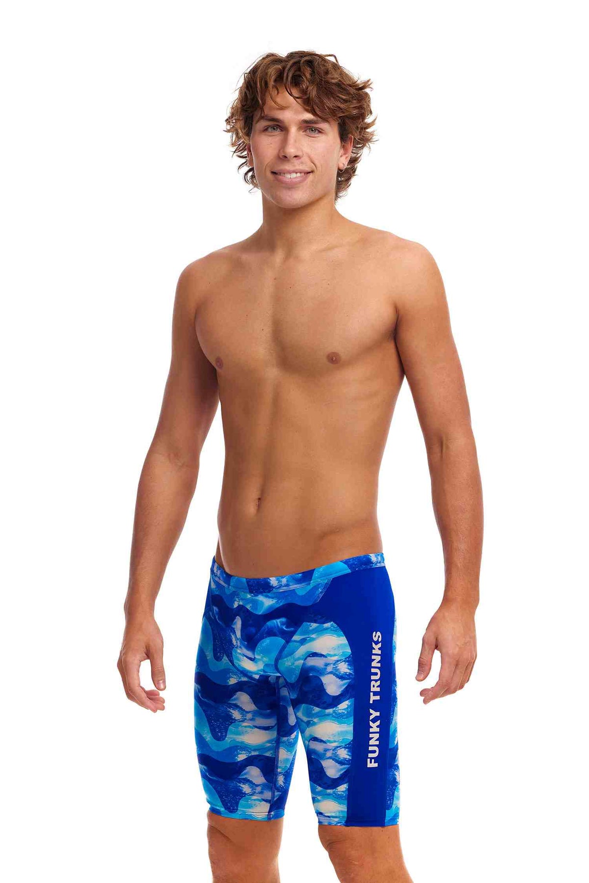 Funky Trunks Mens Training Jammers - Dive In