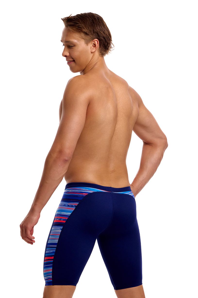 Funky Trunks Mens Training Jammers - Lost Lines image 3