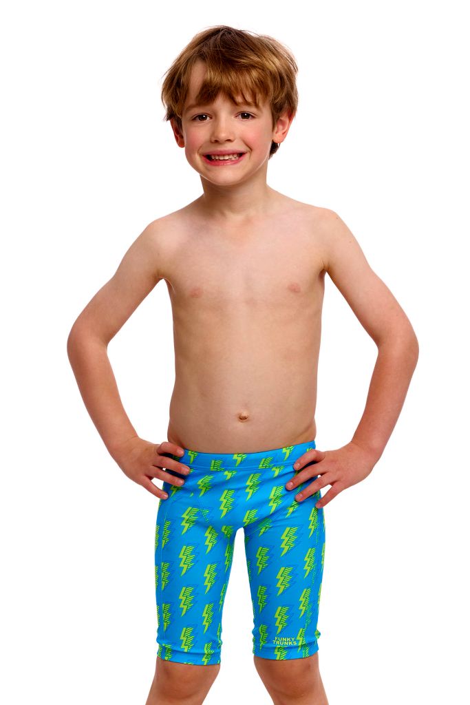 Funky Trunks Toddler Boys Miniman Jammers Bolted