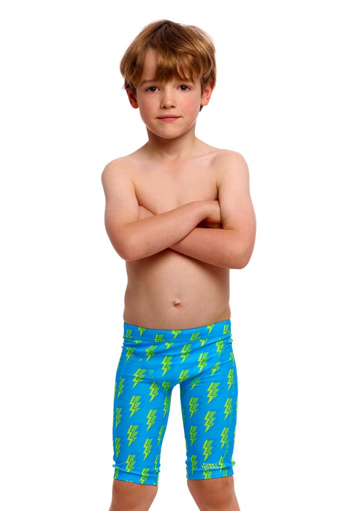 Funky Trunks Toddler Boys Miniman Jammers Bolted