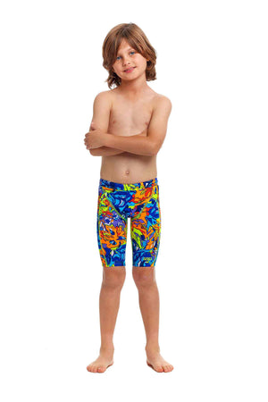 Funky Trunks Miniman Toddler Boys Jammers - Mixed Mess