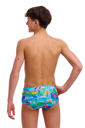 Funky Trunks Boys Sidewinder Trunks - Duuude