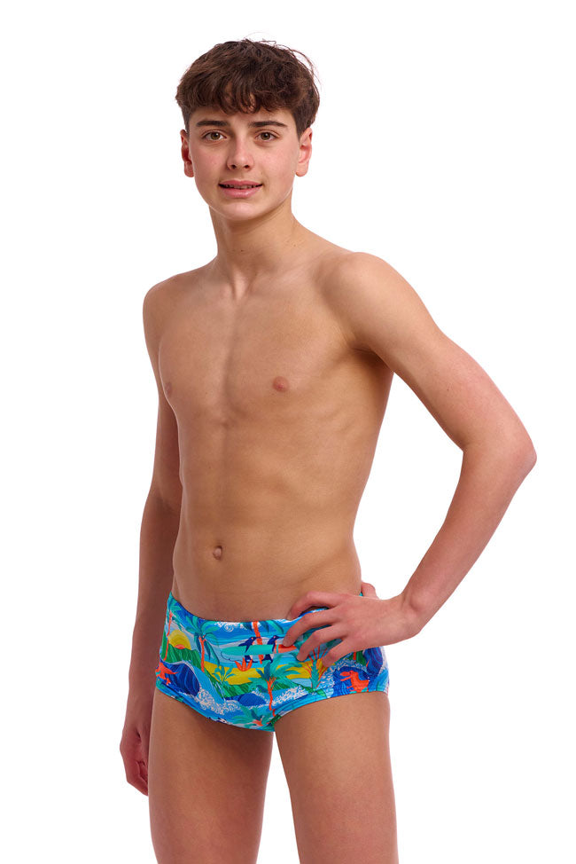 Funky Trunks Boys Sidewinder Trunks - Duuude
