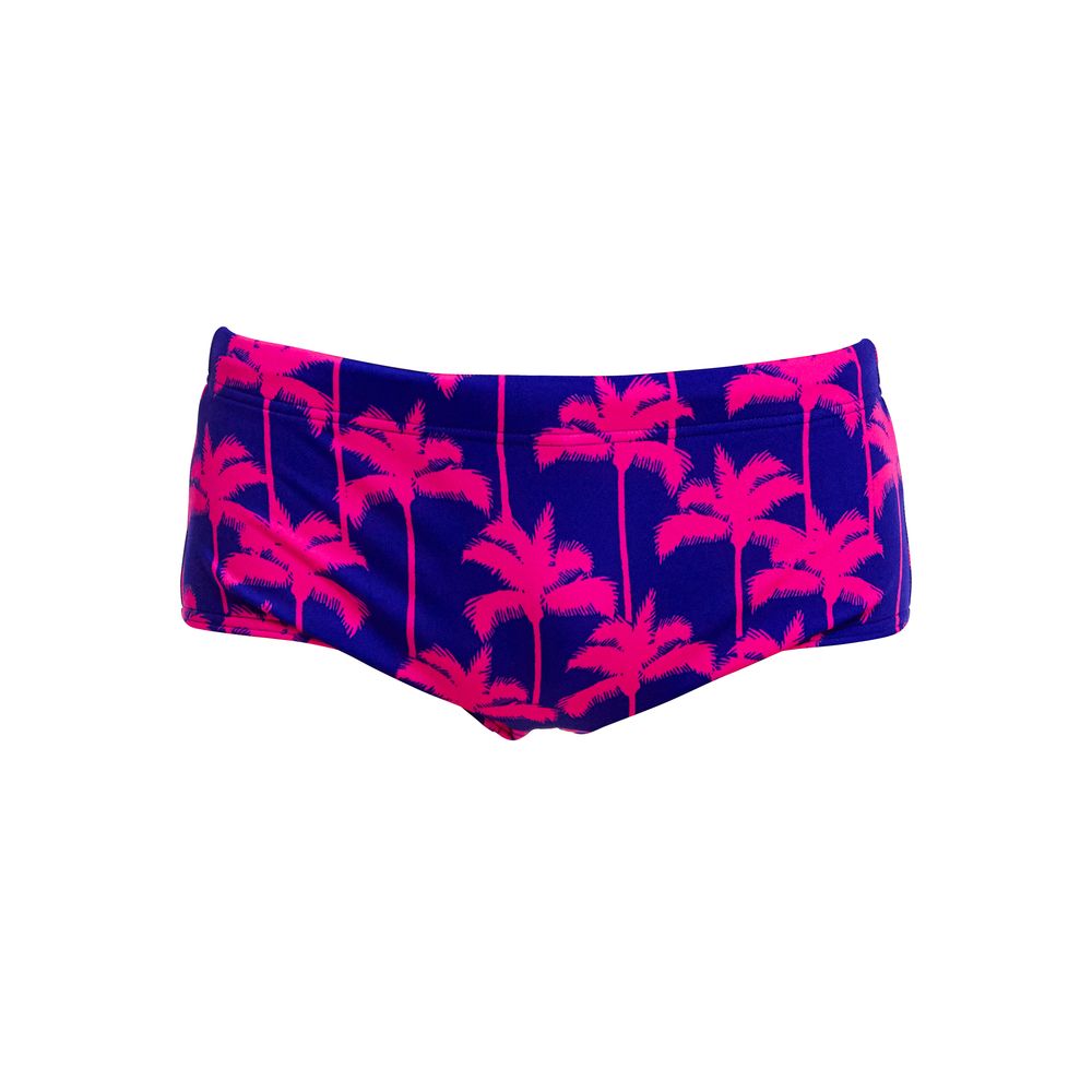 Funky Trunks Boys Sidewinder Trunks - Pinky Palms