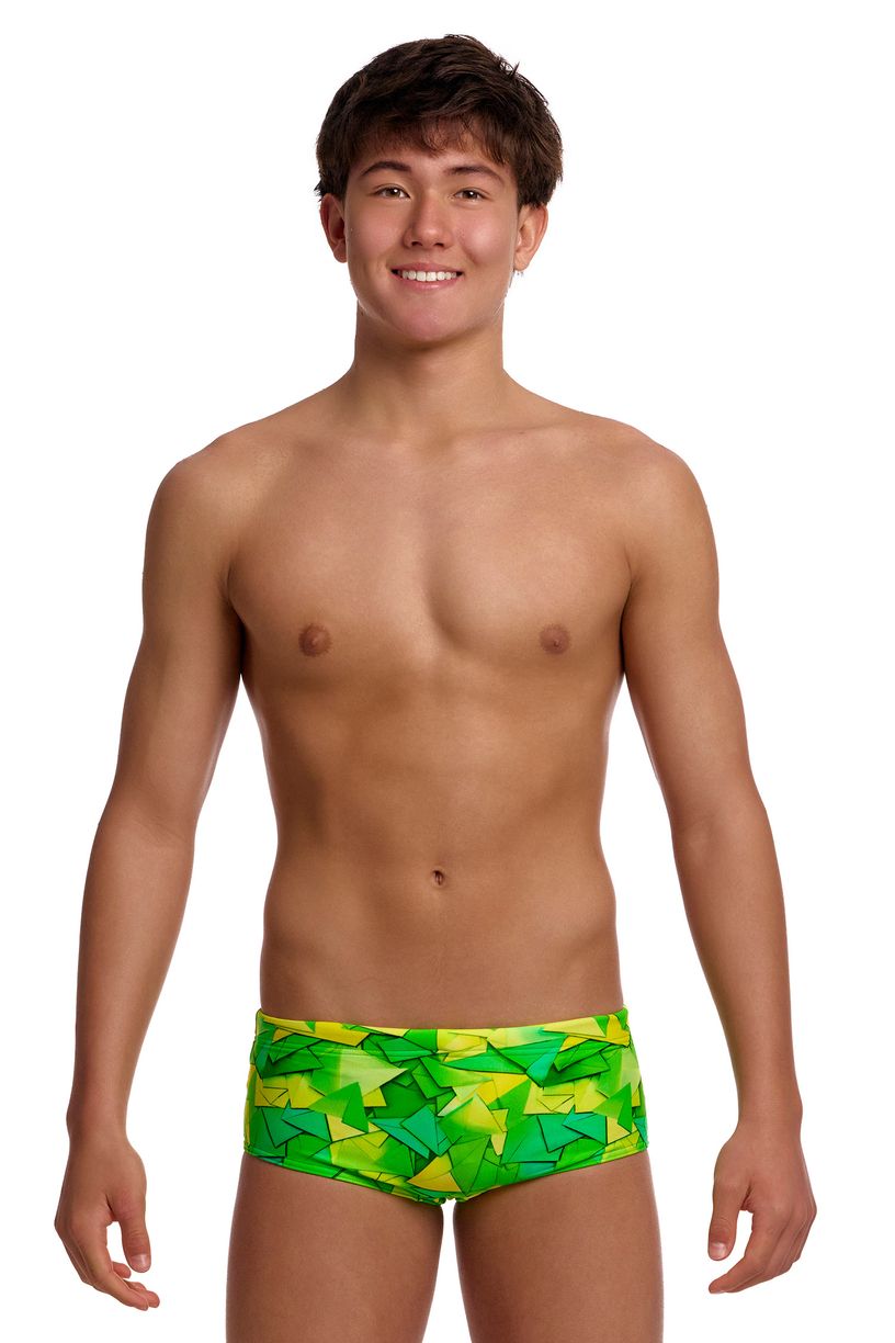 Funky Trunks Boys Sidewinder Trunks - Try Tonic image 1