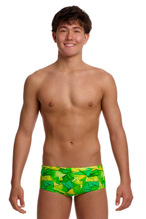 Funky Trunks Boys Sidewinder Trunks - Try Tonic image 1
