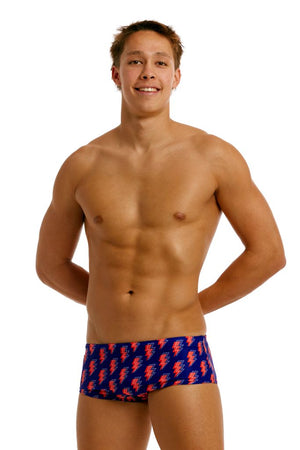 Funky Trunks Mens Sidewinder Trunks Flash