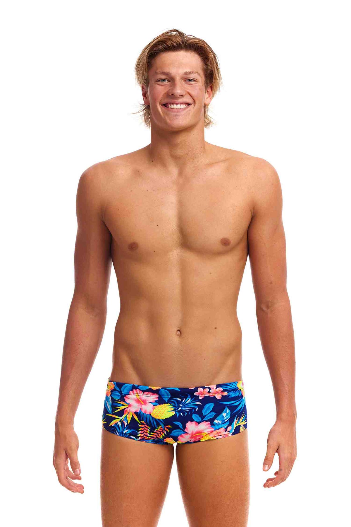 Funky Trunks Mens Sidewinder Trunks - In Bloom