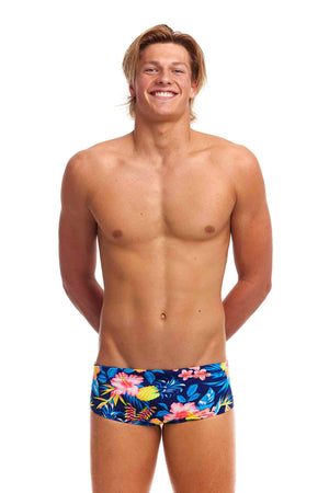Funky Trunks Mens Sidewinder Trunks - In Bloom