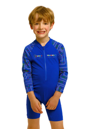 Funky Trunks Toddler Boys Go Jump Suit Much Munchies