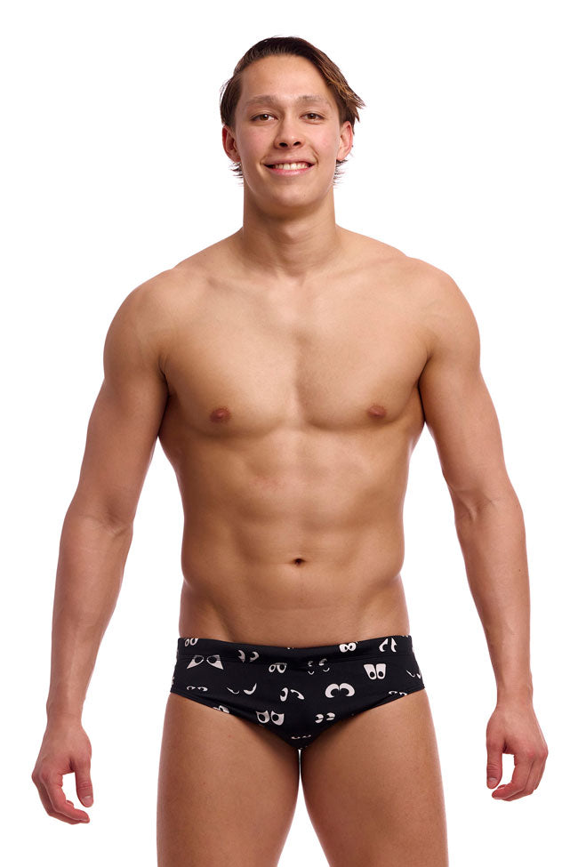 Funky Trunks Mens Classic Brief - Eye Spy