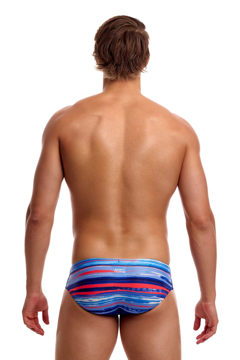 Funky Trunks Mens Classic Brief - Lost Lines image 2