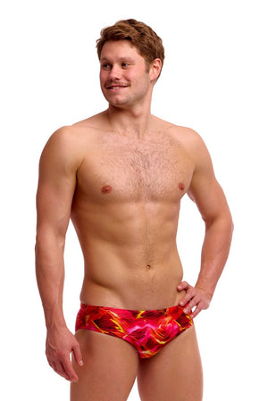 Funky Trunks Mens Classic Brief - Saucy Sonar