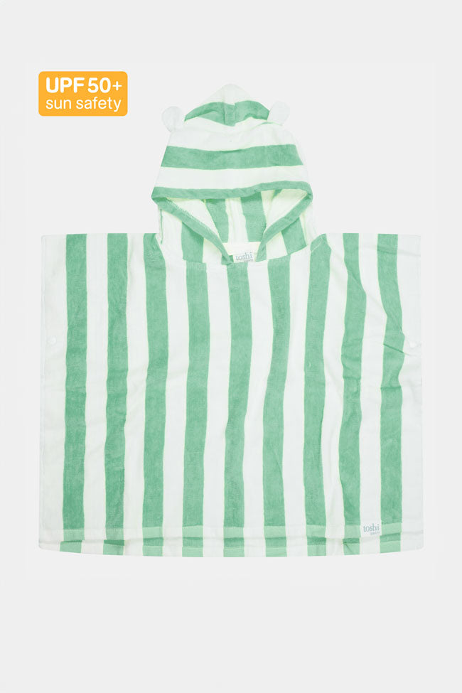 Toshi Swim Hooded Towel - Seagrass