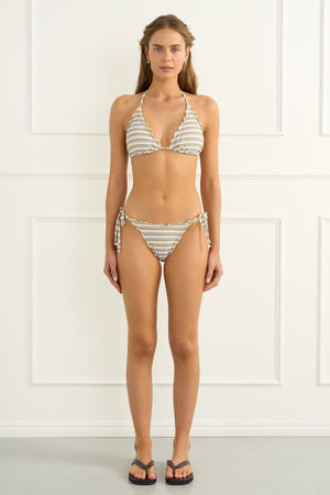 Heaven Ivy Triangle Bikini Top - Neapolitan