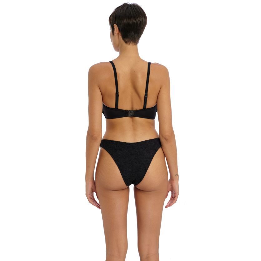Freya UW Bandeau Bikini Top - Ibiza Waves Black