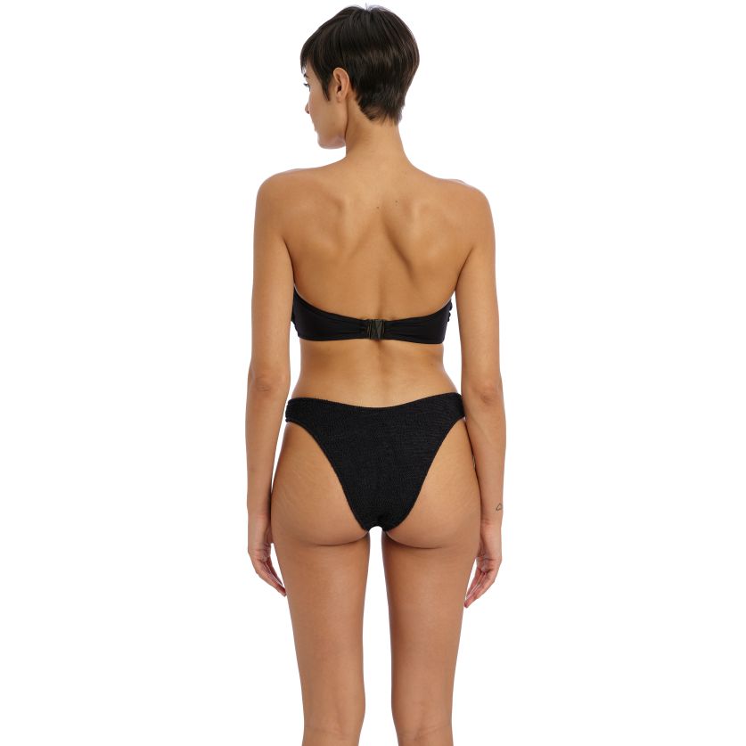 Freya UW Bandeau Bikini Top - Ibiza Waves Black
