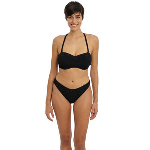 Freya UW Bandeau Bikini Top - Ibiza Waves Black