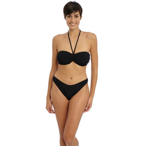 Freya UW Bandeau Bikini Top - Ibiza Waves Black