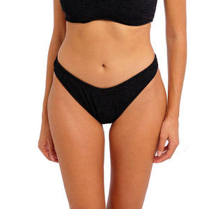 Freya High Leg Bikini Brief - Ibiza Waves Black