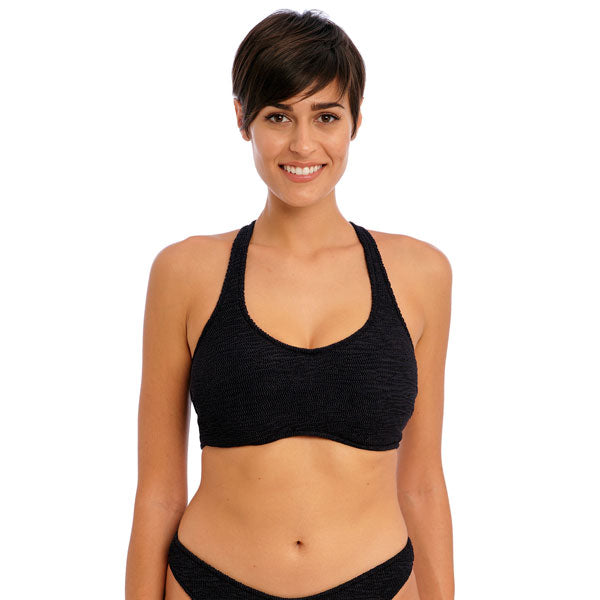 Freya UW Bralette Bikini Top - Ibiza Waves Black