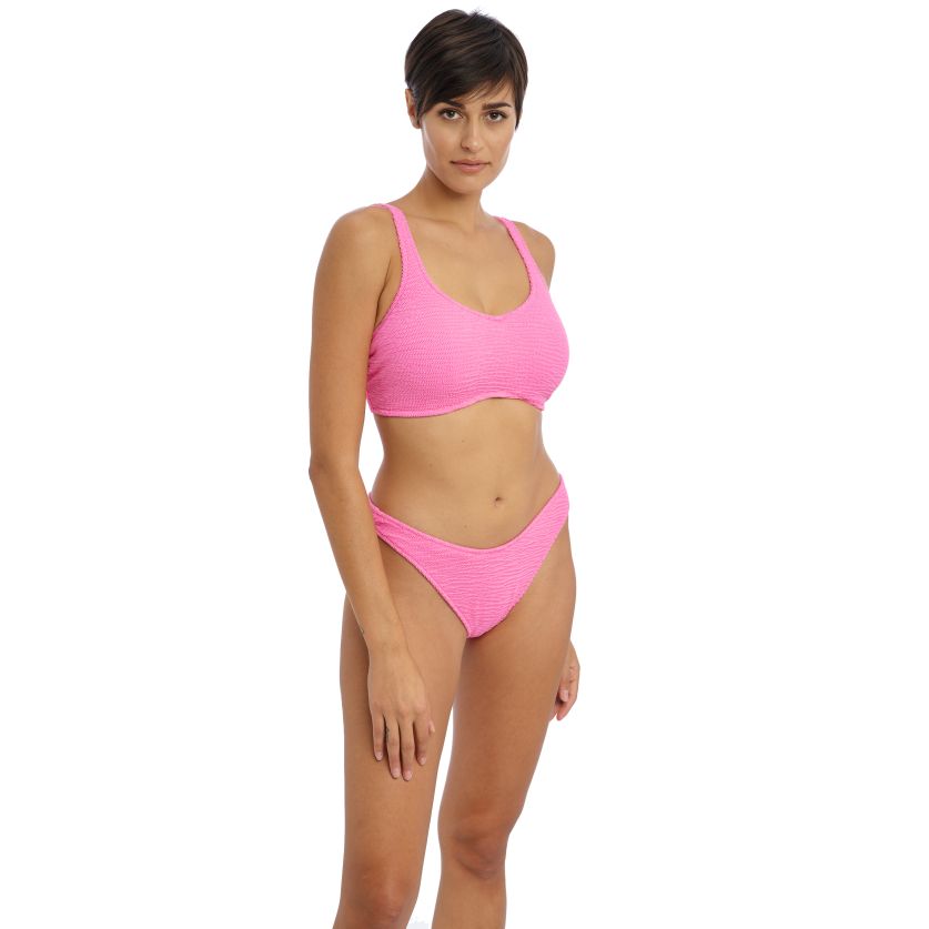 Freya High Leg Bikini Brief - Ibiza Waves